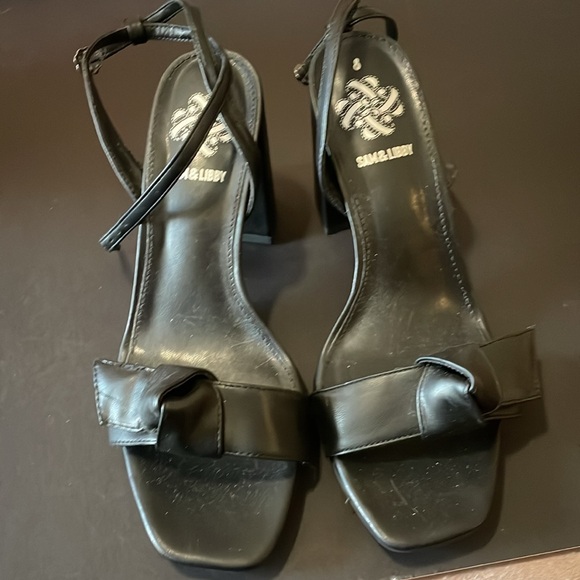 Sam and Libby black heels size 8 - Picture 5 of 9